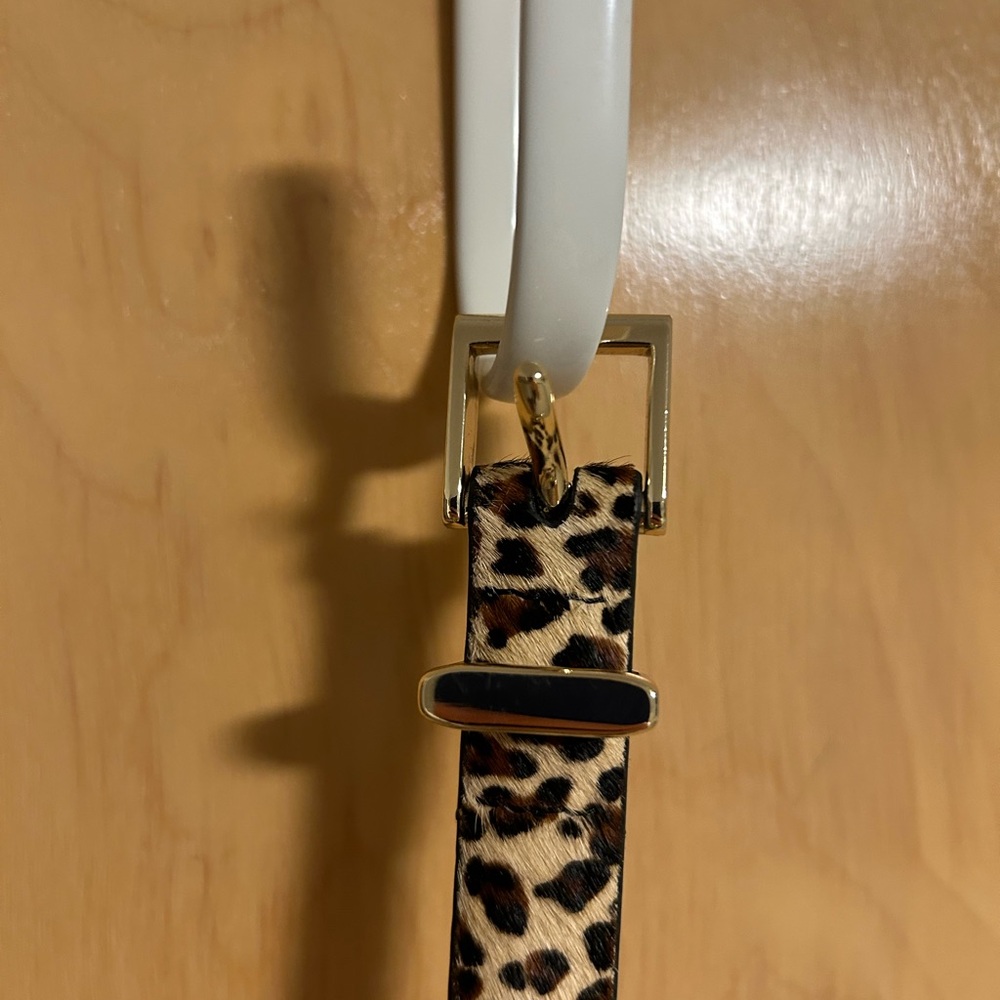 Leopard Print Women's Belt - Picture 3 of 4
